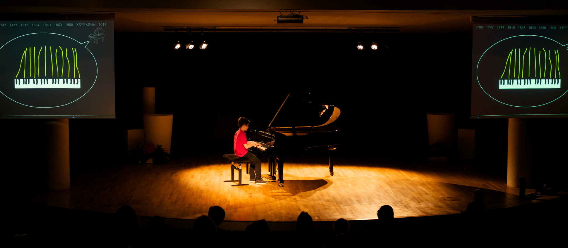 Complètement marteau, une histoire du piano, spectacle d'Hélène